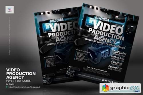 Video Production Agency Flyers