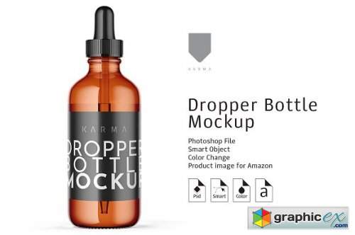 Dropper Bottle Mockup 4 3128422