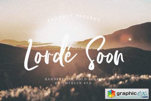 Lorde Soon Font