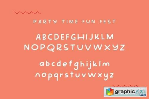 Party Time Fun Fest - The best font