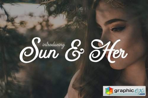 Sun & Her Font (Rough Version)