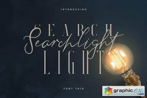 Searchlight - font trio