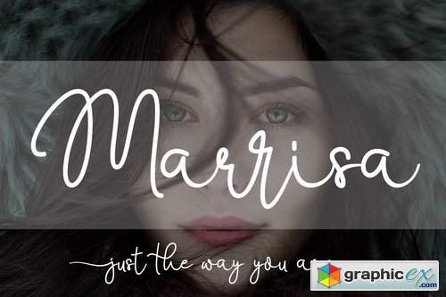 Marrisa - Beautiful Script Font