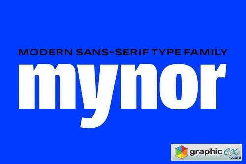 Mynor Font Family