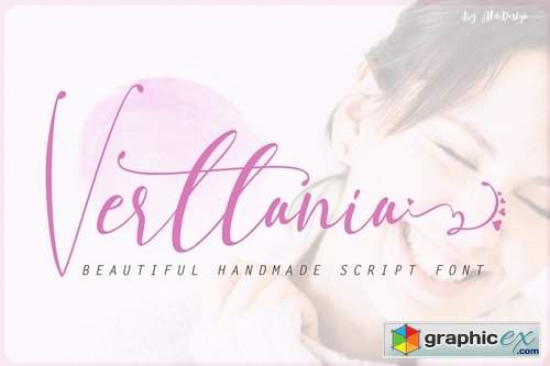 Verttania - Beautiful Handmade Script Font
