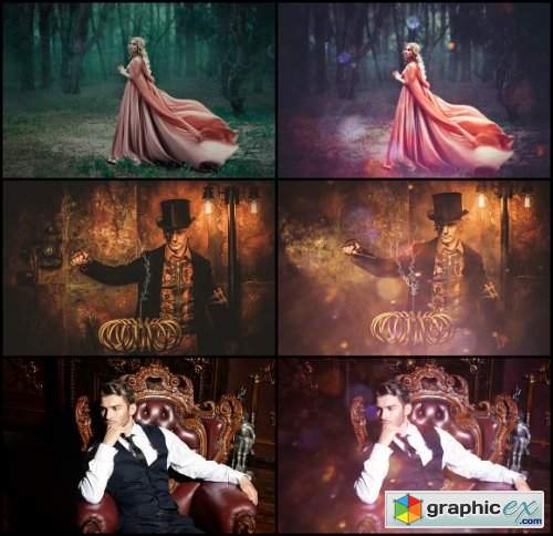 33 Wonderland Magic Photo Overlays