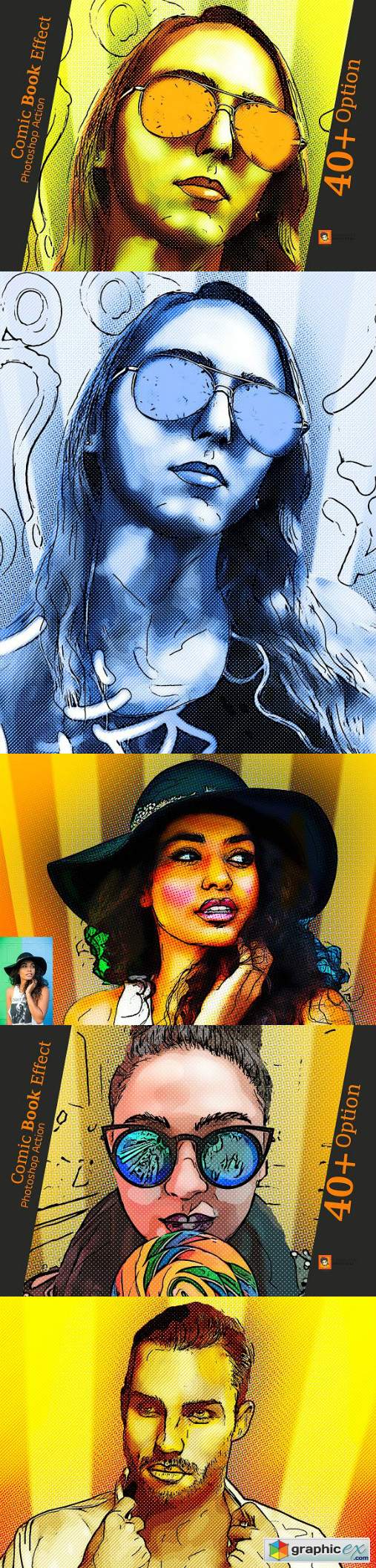 Comic Book Effect Photoshop Action
