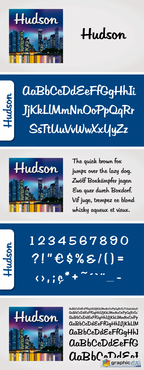 Hudson Font