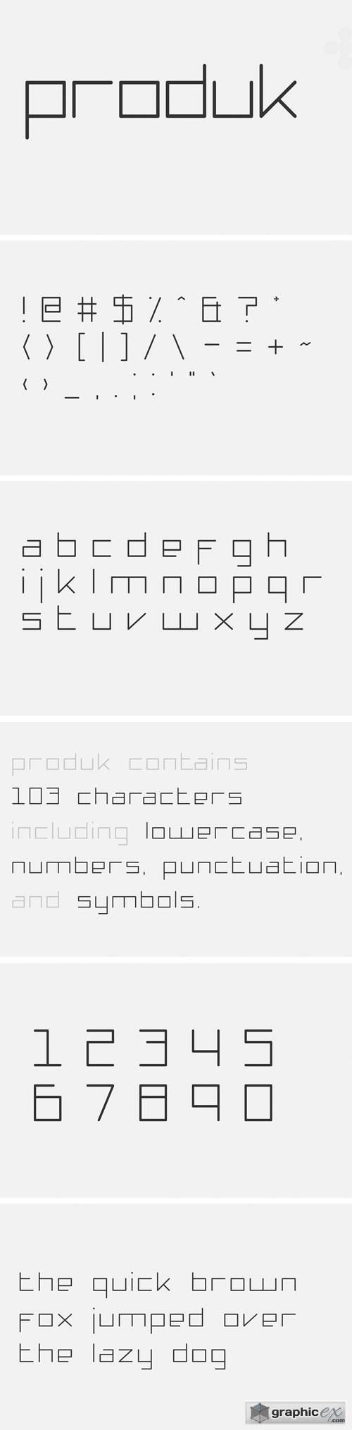 Produk Typeface