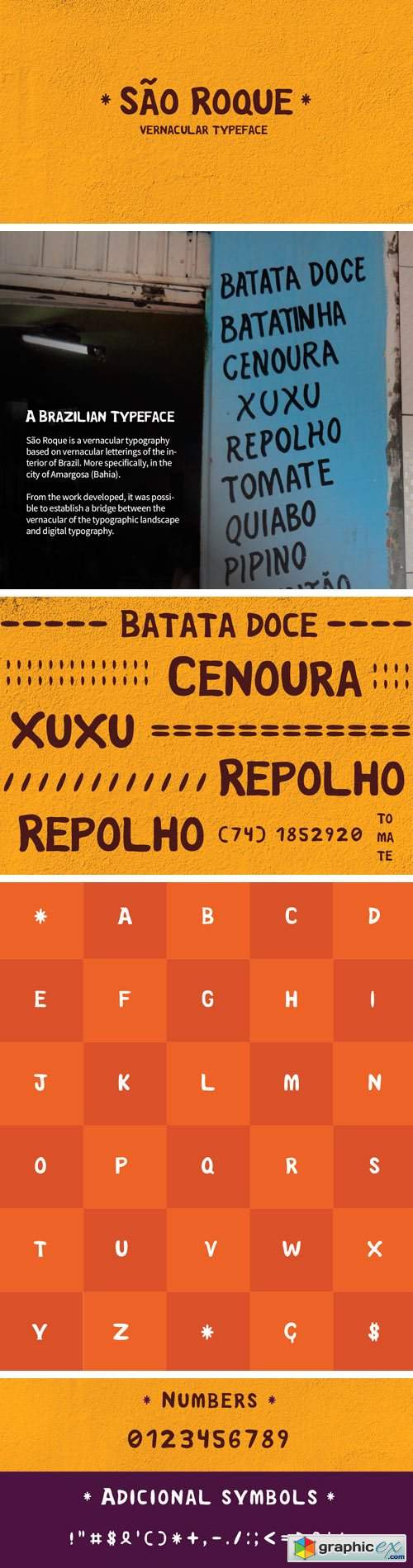 Sao Roque Typeface