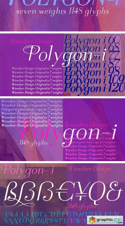 Polygon I Font Family