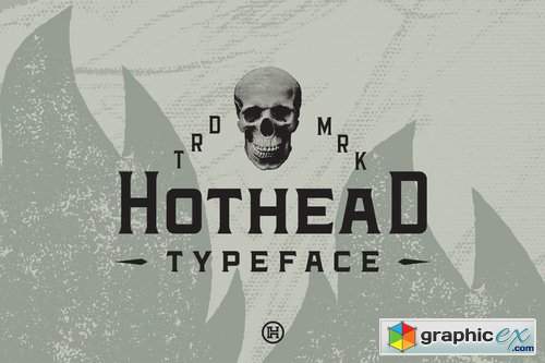Hothead Typeface 3575868