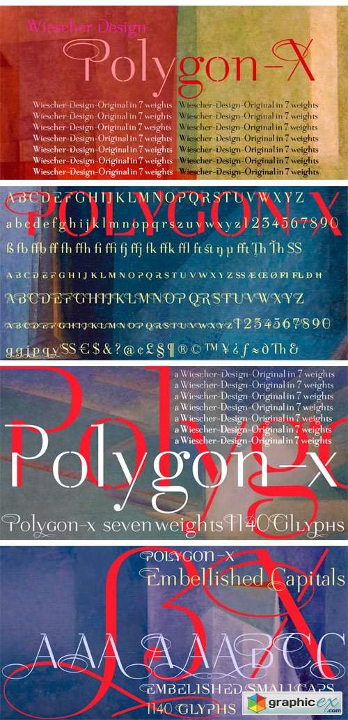 Polygon X Font Family