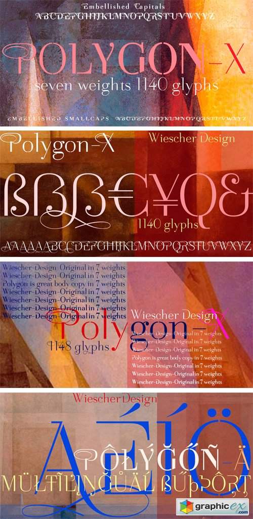 Polygon X Font Family