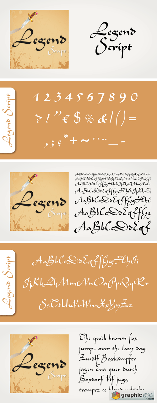 Legend Script Font