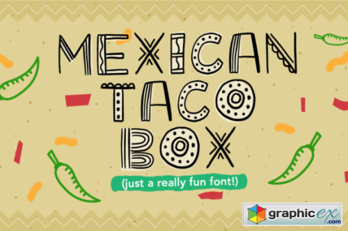 Mexican Taco Box