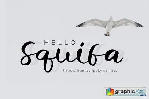 Squifa - Handwritten Font
