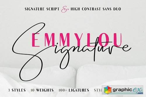Emmylou Font Family