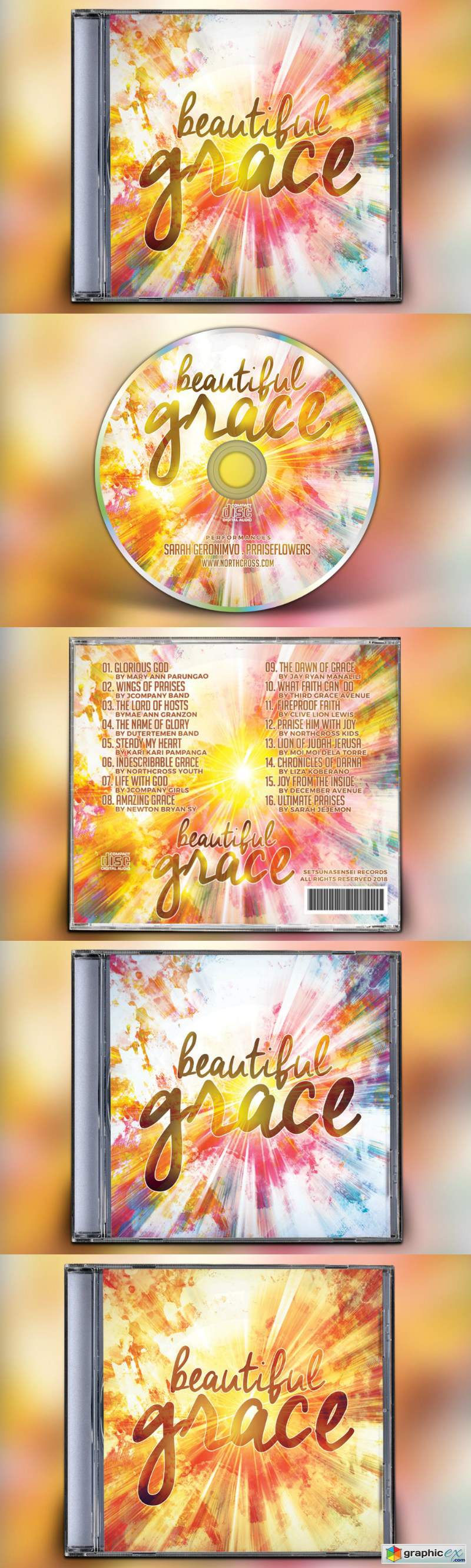 Beautiful Grace CD Album Artwork