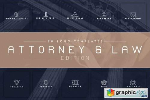 20 Logos (Attorney & Law)