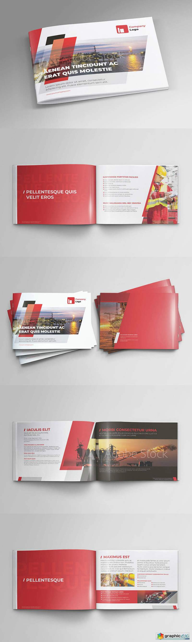 Offshore Oil and Gas Booklet Design