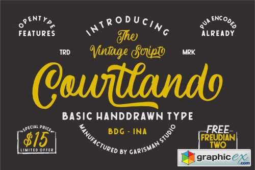 Courtland Handdrawn