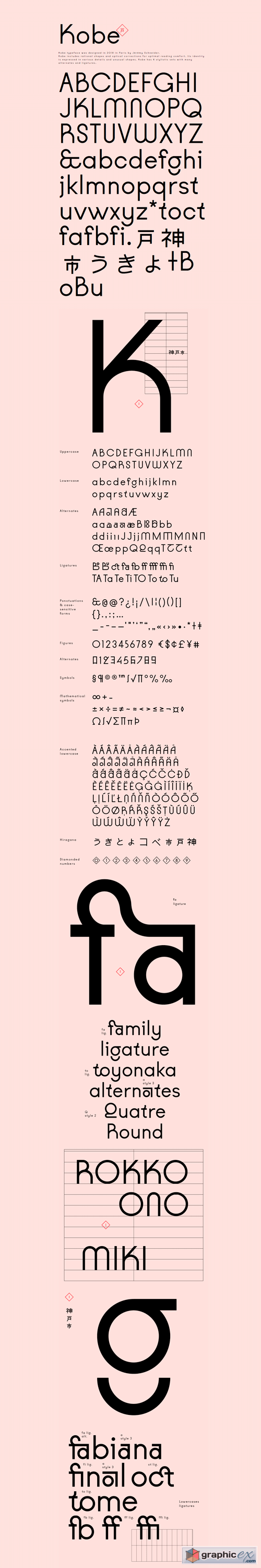 VJ Kobe Typeface