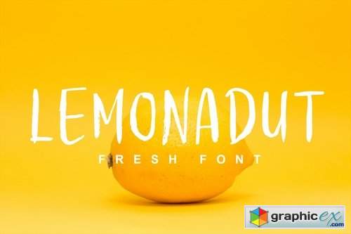 Lemonadut Font