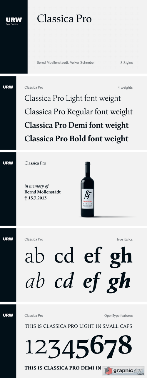 Classica Pro Font Family