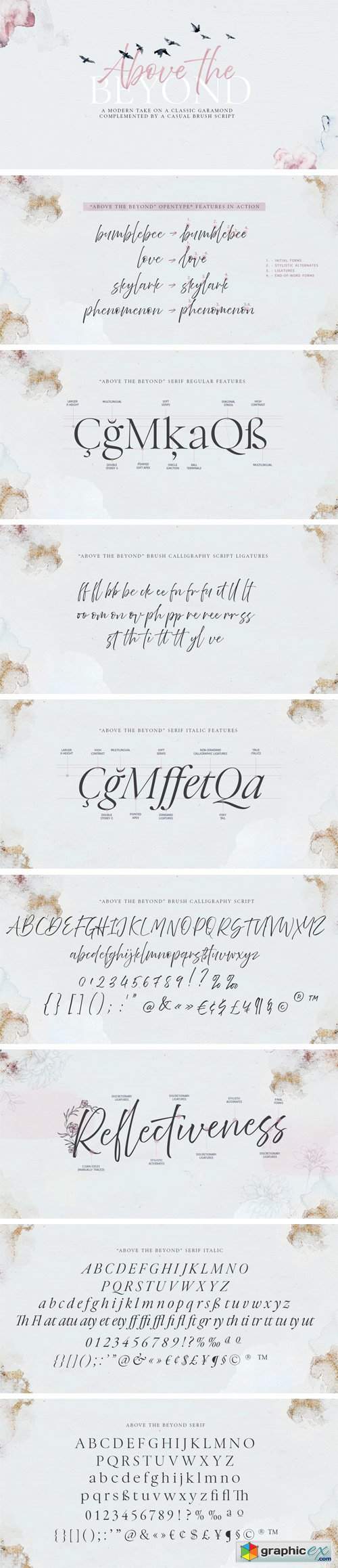 Above the Beyond Font Family