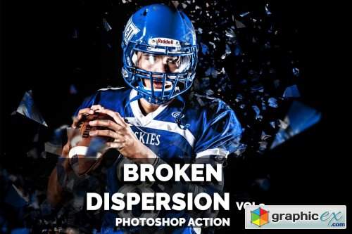 Broken Dispersion VOL2 Photoshop action