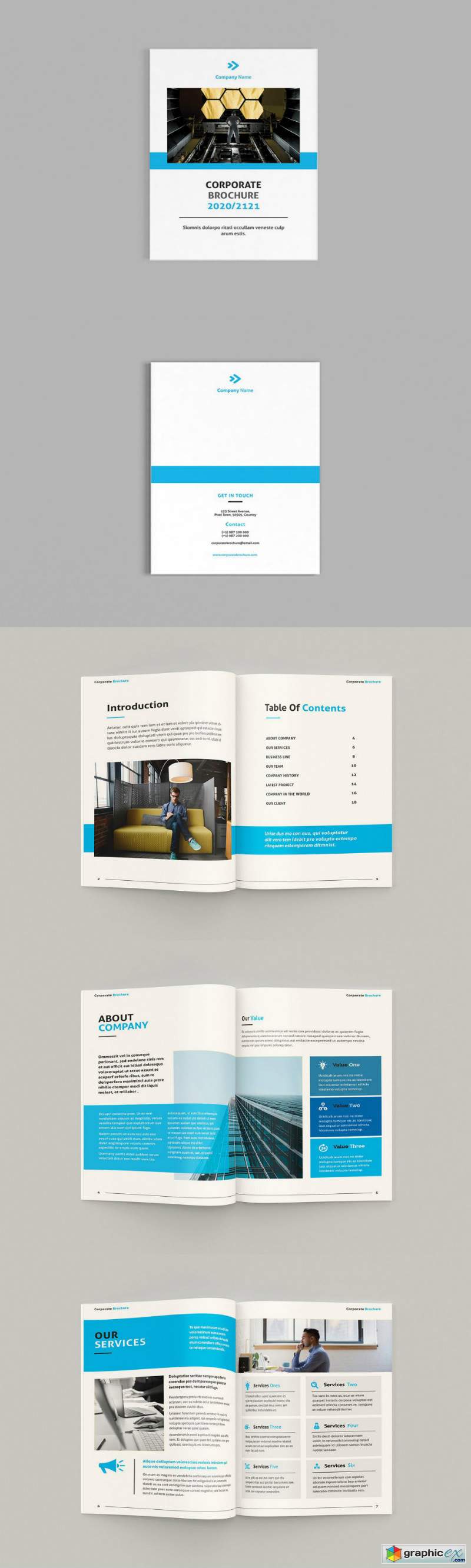 Brocore - A4 Corporate Brochure