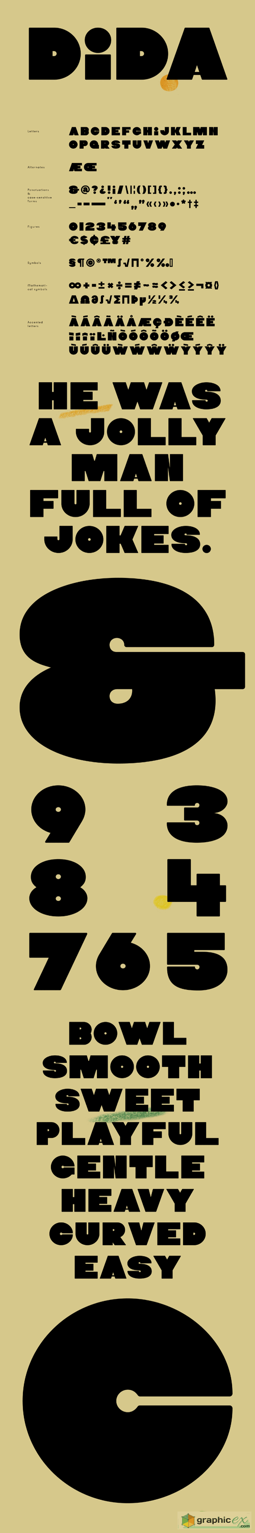 VJ Dida Typeface