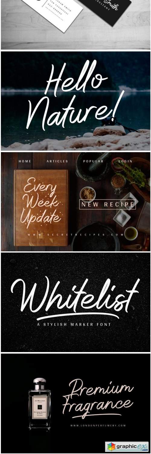 Whitelist Font