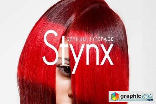 STYNX - Stylish Fashion Display Typeface
