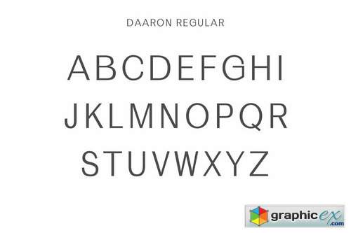 Daaron Sans Serif Font Family 3665057