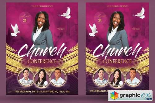 Church Conference Flyer Poster 3662343