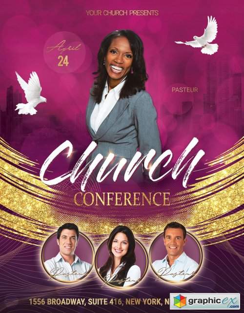 Church Conference Flyer Poster 3662343
