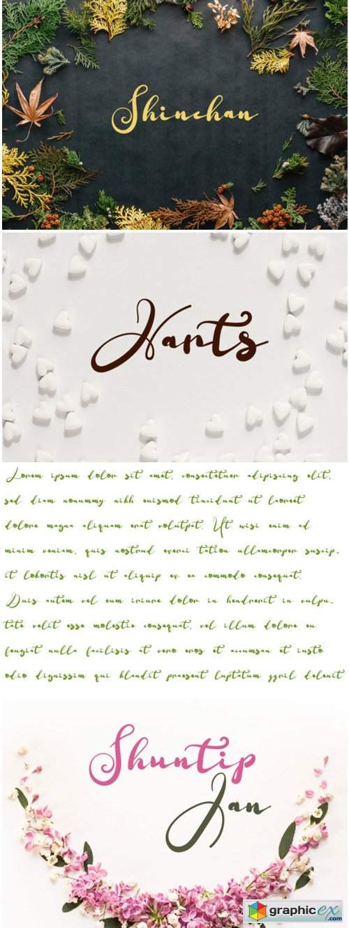 Shuntip Jan Font