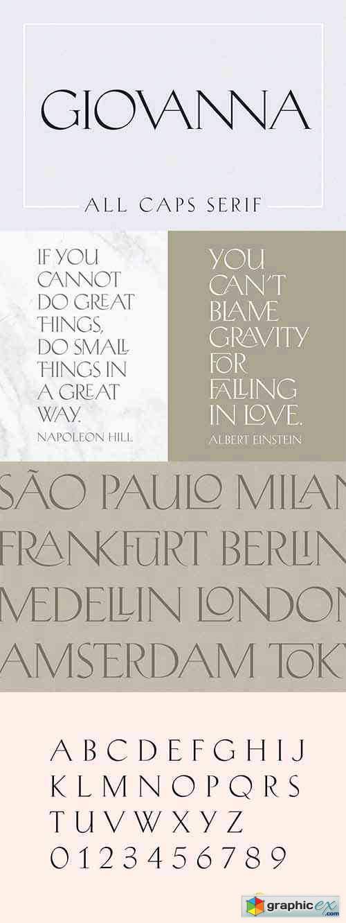 Giovanna - Luxury Serif