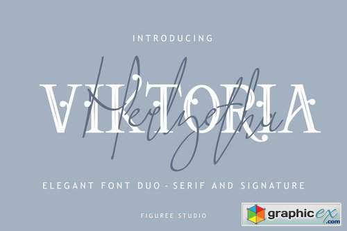 Viktoria - Elegant Font Duo