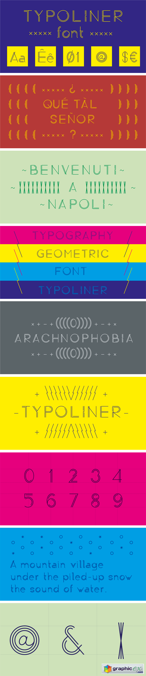 Typoliner Font