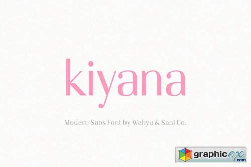 Kiyana Modern Sans Font