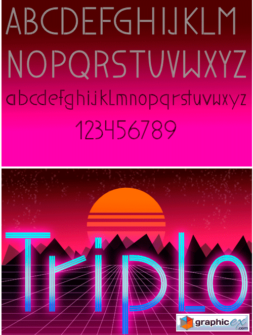 Triplo Font
