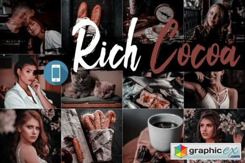 Neo Rich Cocoa Theme mobile lightroom presets