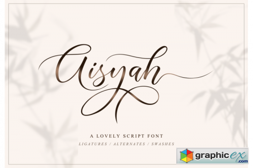 Aisyah Lovely Font