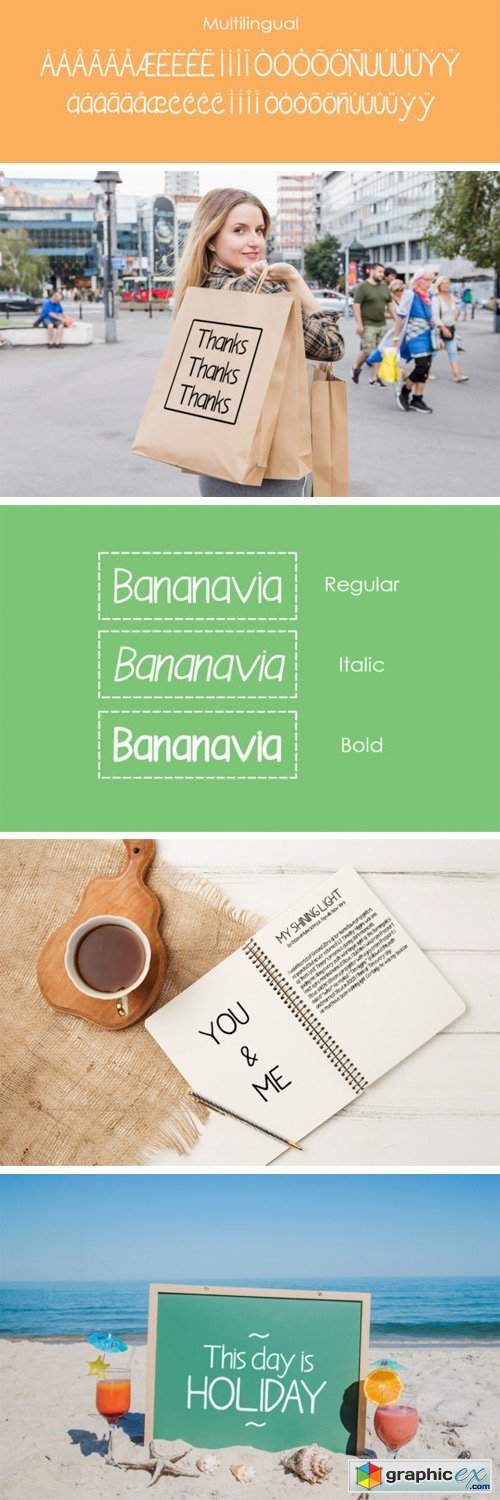 Bananavia Font
