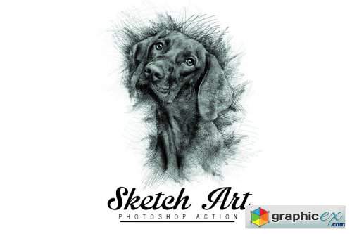 Sketch Art Photoshop Actions