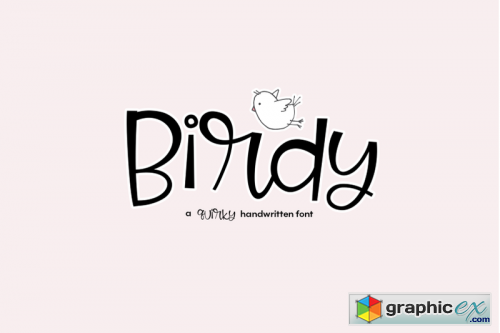 Birdy - A Quirky Handwritten Font