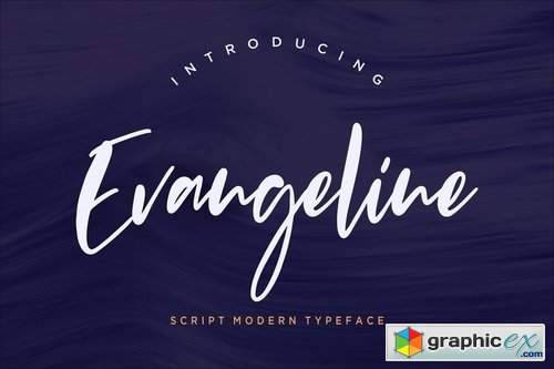 Evangeline Modern Script